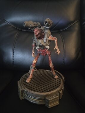 Bethesda DOOM 2016 Collector's Edition Revenant Statue w/ Working Lights & Fan